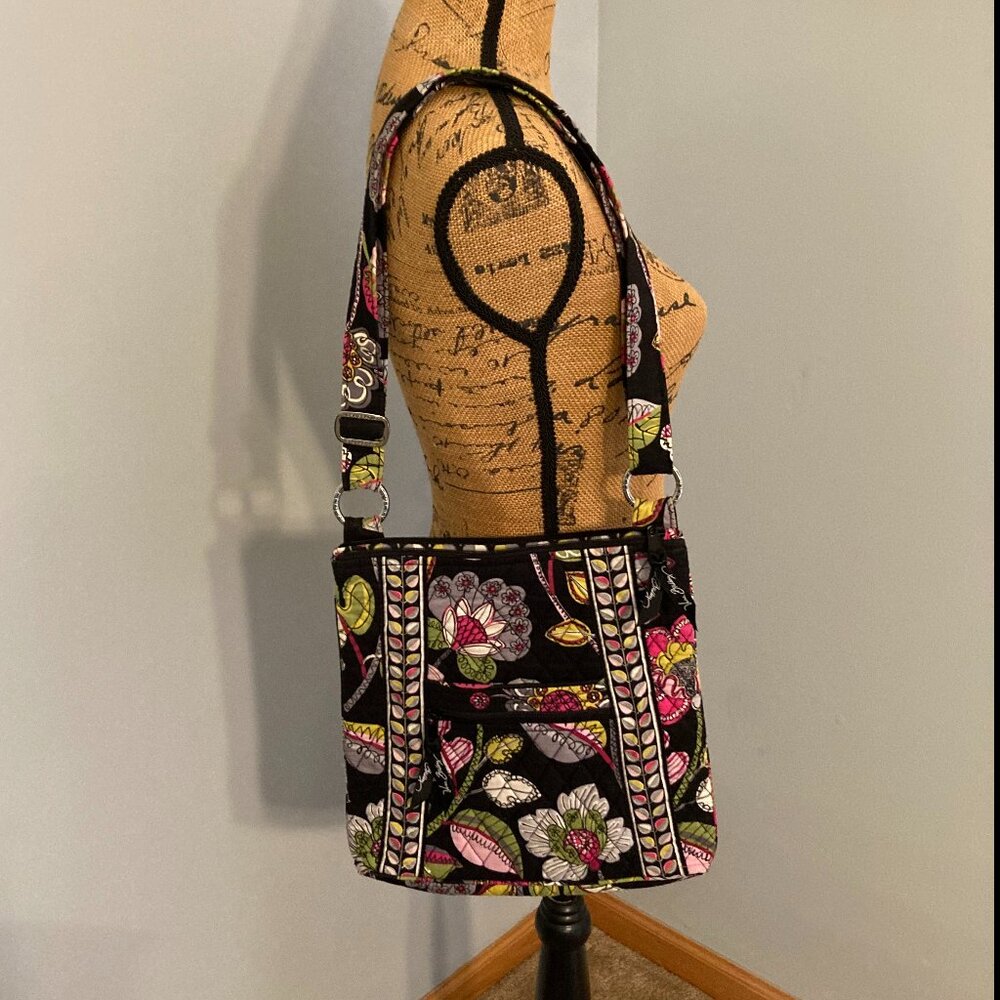 Vera Bradley Shoulder Hipster  NWOT Moon Blooms
